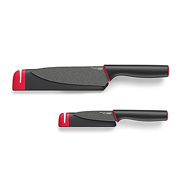 Joseph Joseph&reg; Slice & Sharpen&trade; 4-Piece Knife Set. View a larger version of this product image.