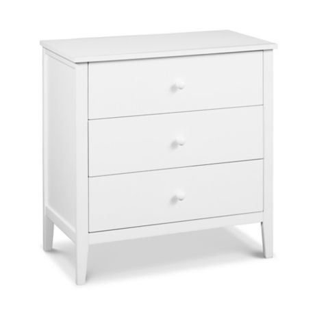 Carter S By Davinci Morgan 3 Drawer Dresser In White Bed Bath