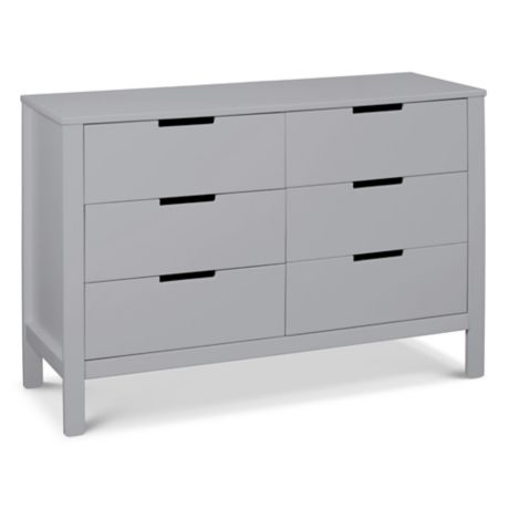 Carter S By Davinci Colby 6 Drawer Dresser In Grey Buybuy Baby