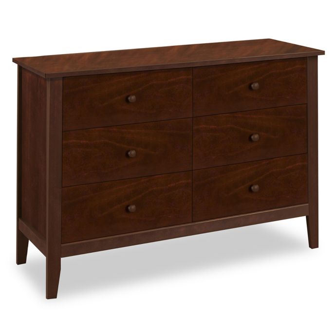 Carter S By Davinci Morgan 6 Drawer Dresser In Espresso Bed