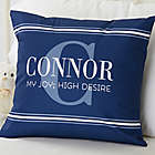 Alternate image 0 for &quot;My Name Means&quot; 18-Inch Square Throw Pillow for Boys