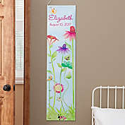 Flowers and Butterflies Growth Chart