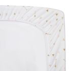 Alternate image 1 for TL Care&reg; 2-Pack Feathers/Arrows Jersey Knit Fitted Crib Sheet