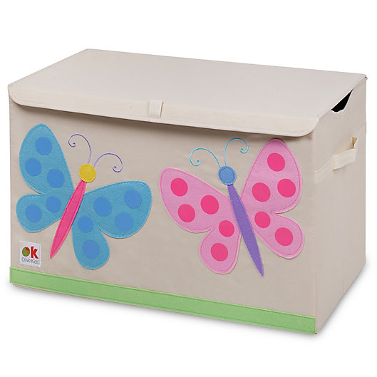 Alternate image 1 for Olive Kids Butterflies Toy Chest