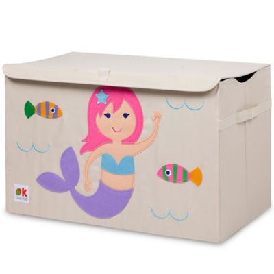 little mermaid toy chest