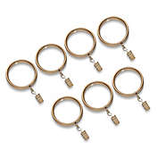 Cambria&reg; Estate Flat Clip Rings in Warm Gold (Set of 7)