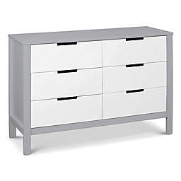 carter's® by DaVinci® Colby 6-Drawer Dresser in Grey/White