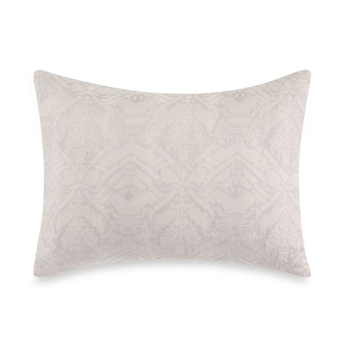 Wamsutta® Vintage Textured Jacquard Pillow Sham in Grey | Bed Bath & Beyond