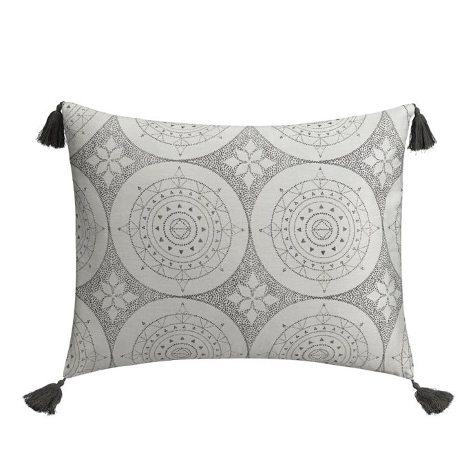 Cupcakes And Cashmere Dotted Medallion Pillow Sham Bed