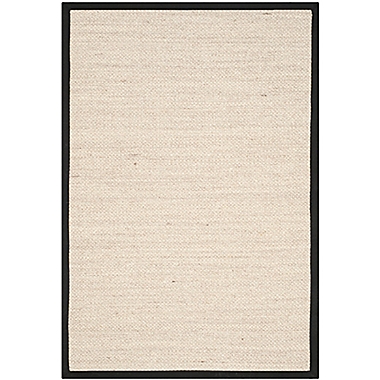 Safavieh Natural Fiber Olivia 3-Foot x 5-Foot Area Rug in Marble/Black. View a larger version of this product image.