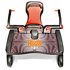 Alternate image 2 for Lascal&reg; BuggyBoard Maxi Standing Platform Stroller Attachment in Black w/Saddle in Black/Red