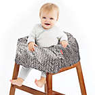 Alternate image 4 for SKIP*HOP&reg; Feather Take Cover Shopping Cart and High Chair Cover in Grey