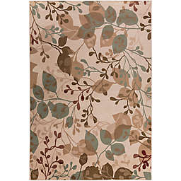 Surya Peroz Branches 6-Foot 7-Inch x 9-Foot 6-Inch Area Rug in Beige