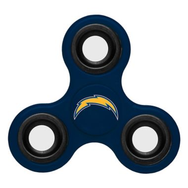NFL Los Angeles Chargers 3-Way Diztracto Spinner. View a larger version of this product image.