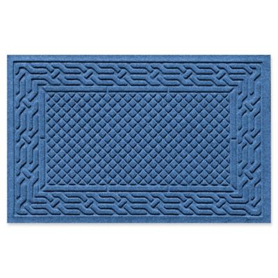 Scatter Rugs Pet Doormat Food and Water Non Skid Slip Rubber Back 2x3 17"X30" 
