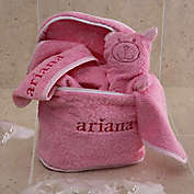 Terry Bath Set in Pink