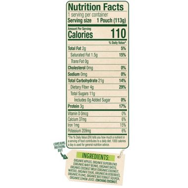 Sprout&reg; 4.22 Ounce Organic Toddler Puree Pouch in Blueberry Superfruit. View a larger version of this product image.