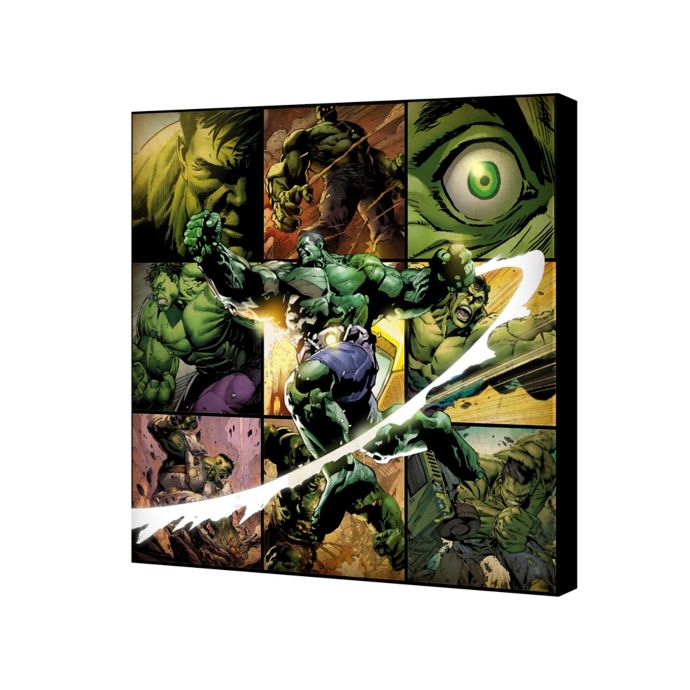 Marvel 33 Inch Hulk Montage Canvas Wall Art Bed Bath Beyond