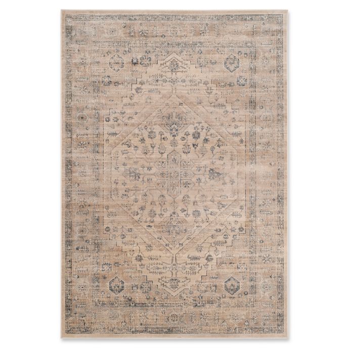 Safavieh Vintage Melania Rug in Stone/Blue Bed Bath and Beyond Canada