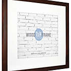 Alternate image 1 for Gallery 11-Inch x 14-Inch Matted Wood Frame in Espresso