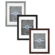 Gallery 8-Inch x 10-Inch Matted Wood Frame