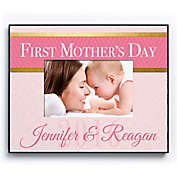 CPS &quot;First Mother&#39;s Day&quot; 4-Inch x 6-Inch Picture Frame in Pink