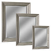 Head West Pave Wall Mirror in Brushed Nickel