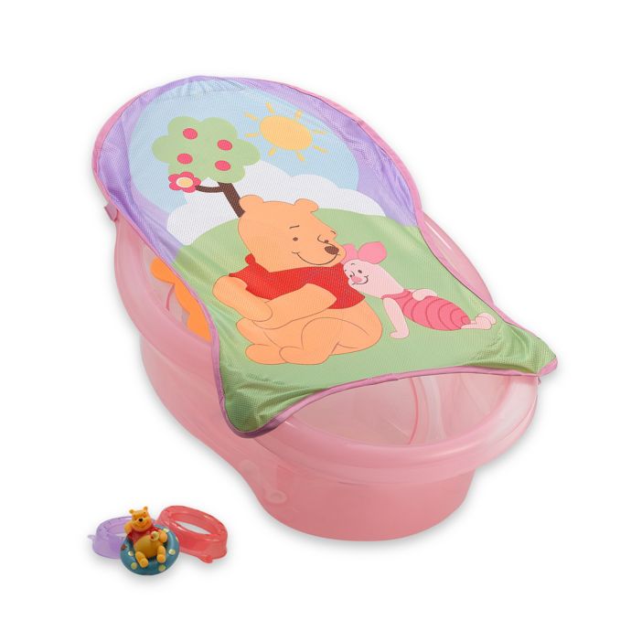 Summer Infant® Winnie the Pooh Newborn to Toddler Bath Tub Pink Bed
