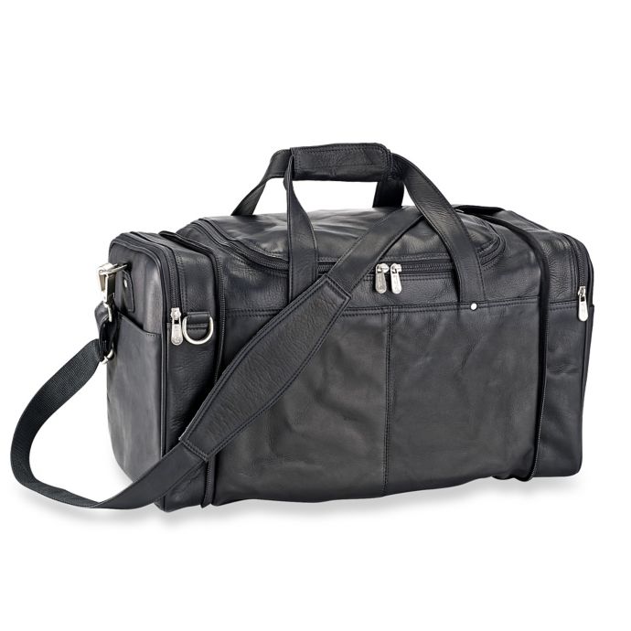 Piel® Leather 19Inch Collapsible Duffle Bag/Carry All Bed Bath & Beyond
