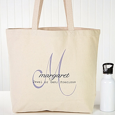 Name Meaning Canvas Tote Bag. View a larger version of this product image.