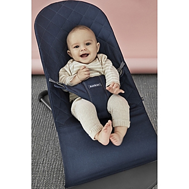 BABYBJ&Ouml;RN&reg; Bouncer Bliss in Midnight Blue. View a larger version of this product image.