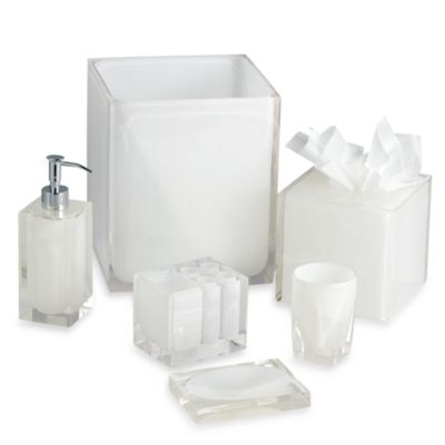 clear tissue holder