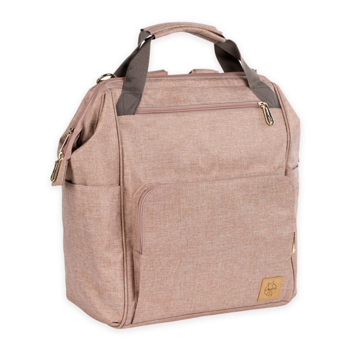 blush diaper backpack