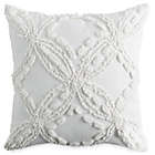 Alternate image 0 for Peri Home Metallic Chenille Square Throw Pillow in Ivory