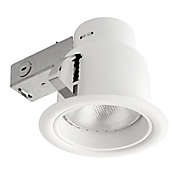 Globe Electric 5-Inch Ceiling-Mount Recessed Indoor/Outdoor LED Lighting Kit in White