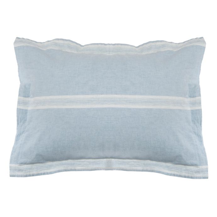 Levtex Home Washed Linen Cotton Blend Pillow Sham Bed Bath Beyond
