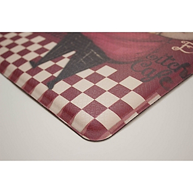 Chef Gear Chef Marcello Gelness 18-Inch x 30-Inch Anti-Fatigue Kitchen Mat in Red. View a larger version of this product image.