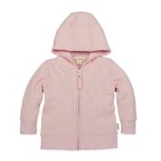 Burt's Bees Baby&reg; Organic Cotton Quilted Bee Jacket in Pink