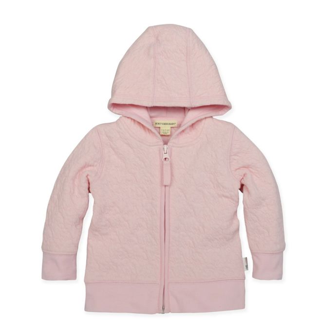 Burt's Bees Baby® Organic Cotton Quilted Bee Jacket in Pink buybuy BABY