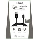 Alternate image 1 for iHome&reg; 6-Foot Lightning Charging Cable