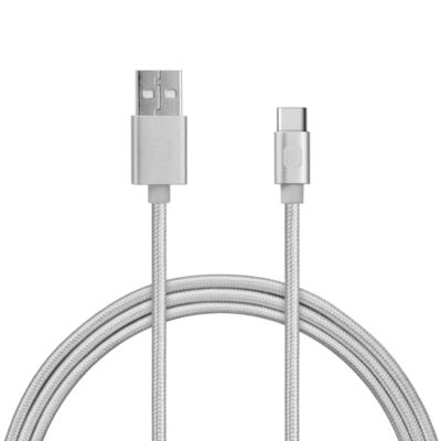 iHome&trade; 6-Foot Type C USB Cable in Silver