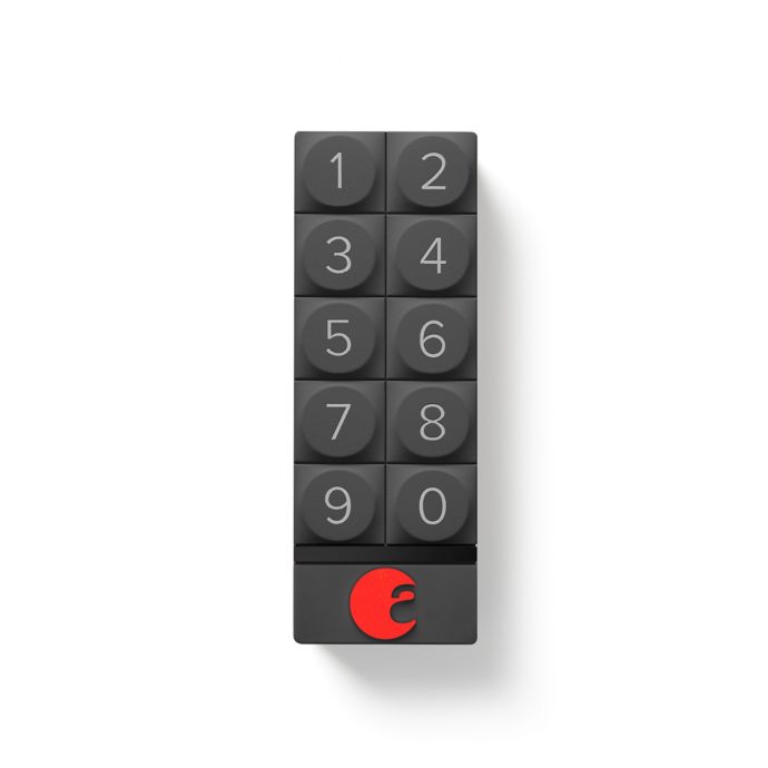 august smart keypad dark gray