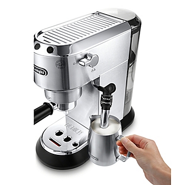 De&#39;Longhi Dedica Deluxe Espresso Machine in Stainless Steel. View a larger version of this product image.