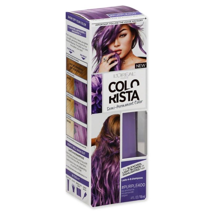 L Oreal Colorista 4 Fl Oz Semi Permanent Hair Color In