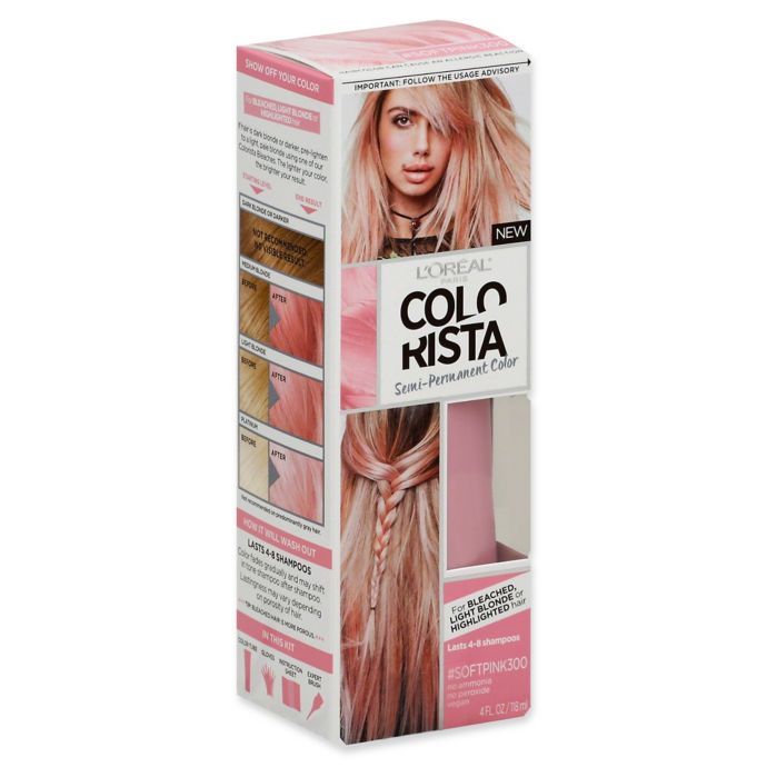 L Oreal Colorista 4 Fl Oz Semi Permanent Hair Color In