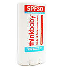 Alternate image 0 for thinkbaby&trade; .64 fl. oz. Mineral Sunscreen Stick SPF 30+