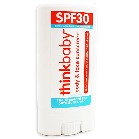 Alternate image 1 for thinkbaby™ .64 fl. oz. Mineral Sunscreen Stick SPF 30+