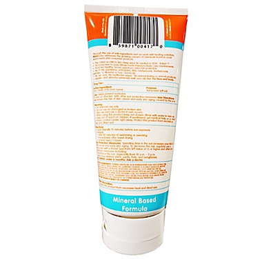 thinkbaby&trade; 6 fl. oz. Safe Mineral Sunscreen Lotion SPF 50+. View a larger version of this product image.