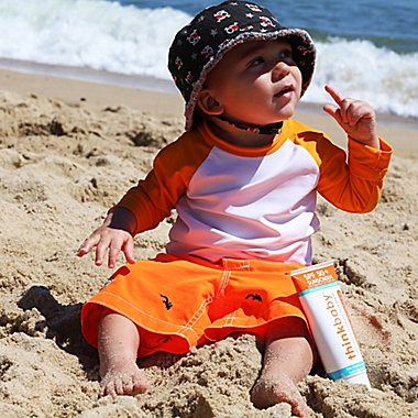 thinkbaby&trade; 6 fl. oz. Safe Mineral Sunscreen Lotion SPF 50+. View a larger version of this product image.