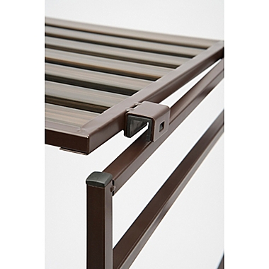 Seville Classics 3-Tier Wood Composite Shoe Rack. View a larger version of this product image.